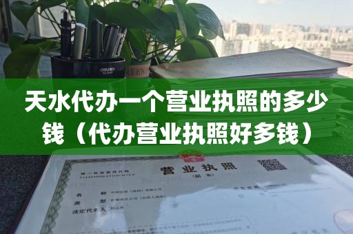 天水代办一个营业执照的多少钱（代办营业执照好多钱）