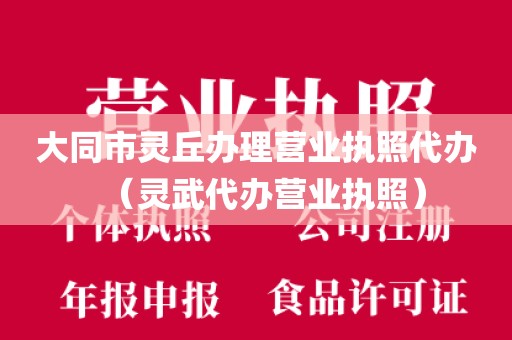 大同市灵丘办理营业执照代办（灵武代办营业执照）