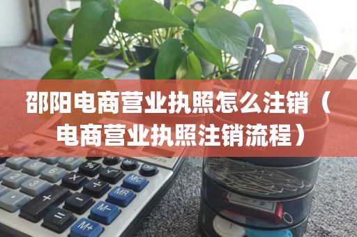邵阳电商营业执照怎么注销(电商营业执照注销流程)