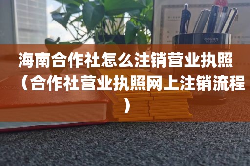 海南合作社怎么注销营业执照（合作社营业执照网上注销流程）