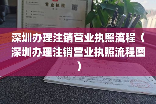 深圳办理注销营业执照流程(深圳办理注销营业执照流程图)