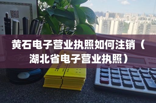 黄石电子营业执照如何注销（湖北省电子营业执照）