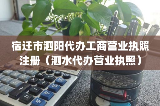 宿迁市泗阳代办工商营业执照注册（泗水代办营业执照）