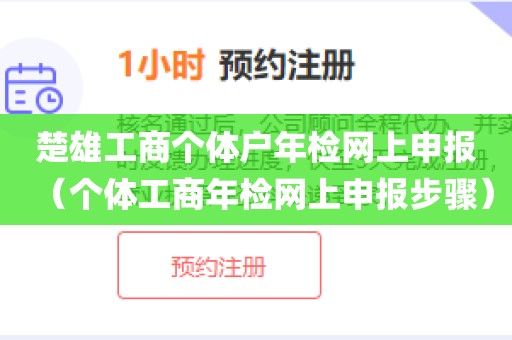 楚雄工商个体户年检网上申报（个体工商年检网上申报步骤）