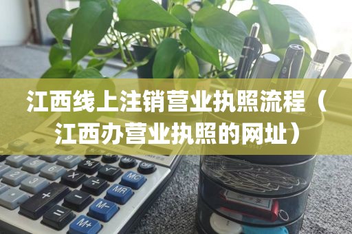 江西线上注销营业执照流程（江西办营业执照的网址）