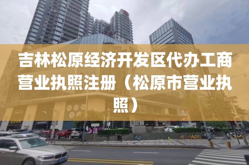 吉林松原经济开发区代办工商营业执照注册（松原市营业执照）