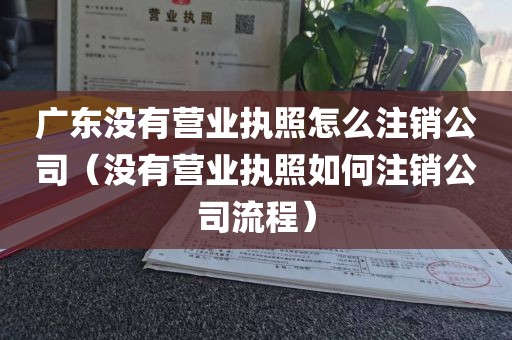 广东没有营业执照怎么注销公司（没有营业执照如何注销公司流程）