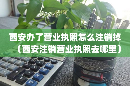 西安办了营业执照怎么注销掉(西安注销营业执照去哪里)