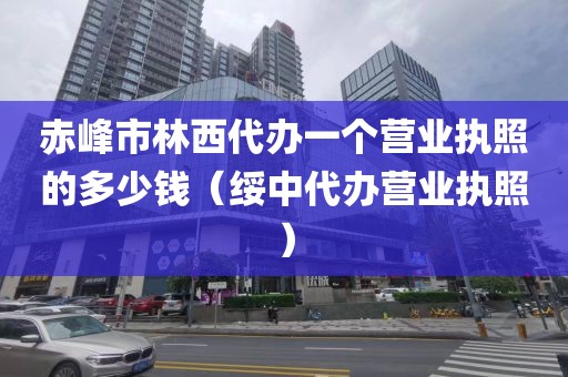 赤峰市林西代办一个营业执照的多少钱（绥中代办营业执照）