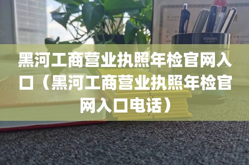 黑河工商营业执照年检官网入口(黑河工商营业执照年检官网入口电话)