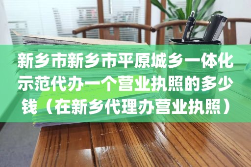 新乡市新乡市平原城乡一体化示范代办一个营业执照的多少钱（在新乡代理办营业执照）