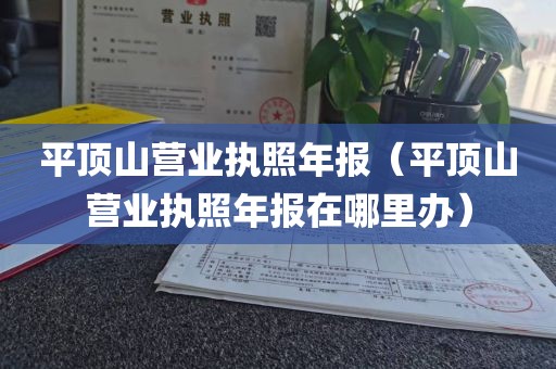 平顶山营业执照年报（平顶山营业执照年报在哪里办）