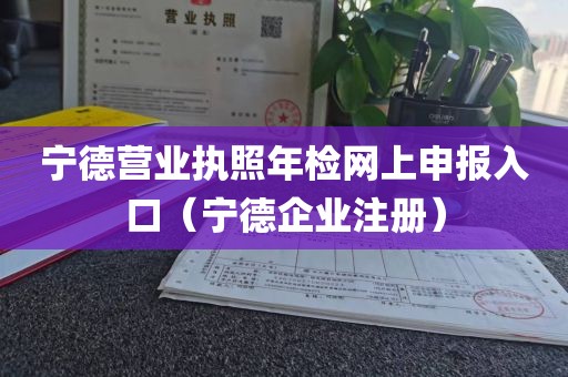 宁德营业执照年检网上申报入口(宁德企业注册)