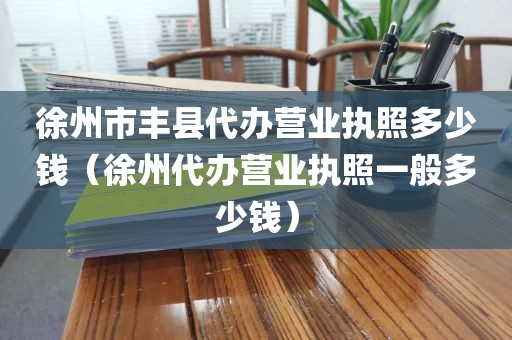 徐州市丰县代办营业执照多少钱（徐州代办营业执照一般多少钱）