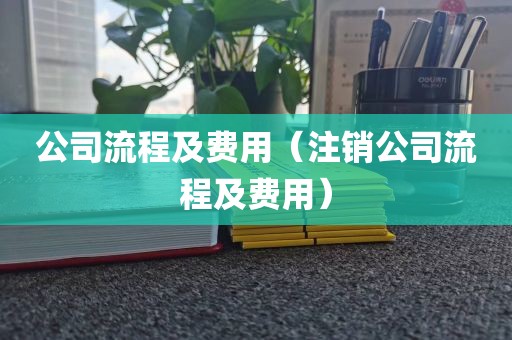 公司流程及费用（注销公司流程及费用）