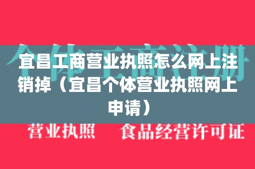 宜昌工商营业执照怎么网上注销掉（宜昌个体营业执照网上申请）