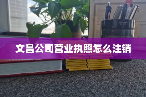 文昌公司营业执照怎么注销