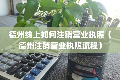 德州线上如何注销营业执照（德州注销营业执照流程）