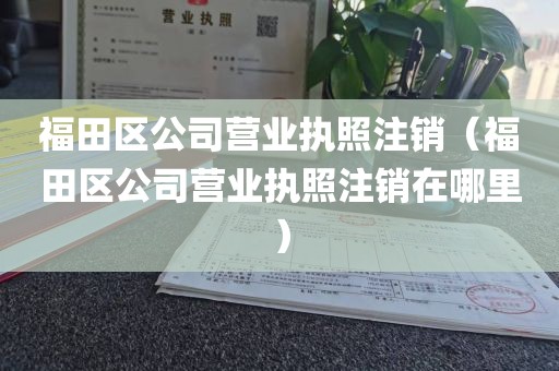福田区公司营业执照注销（福田区公司营业执照注销在哪里）