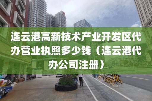 连云港高新技术产业开发区代办营业执照多少钱（连云港代办公司注册）