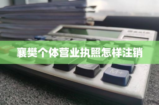 襄樊个体营业执照怎样注销