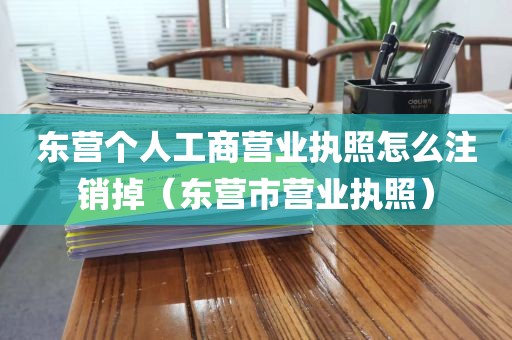 东营个人工商营业执照怎么注销掉(东营市营业执照)