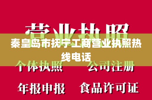 秦皇岛市抚宁工商营业执照热线电话