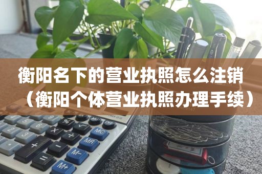 衡阳名下的营业执照怎么注销（衡阳个体营业执照办理手续）