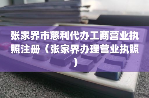 张家界市慈利代办工商营业执照注册（张家界办理营业执照）