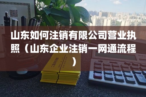 山东如何注销有限公司营业执照（山东企业注销一网通流程）