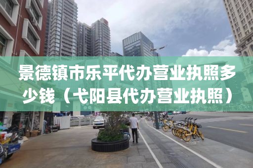 景德镇市乐平代办营业执照多少钱（弋阳县代办营业执照）