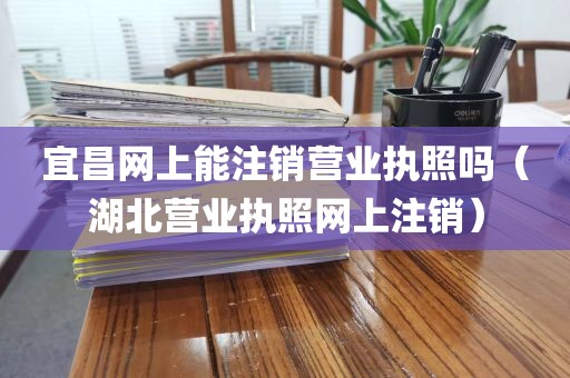 宜昌网上能注销营业执照吗（湖北营业执照网上注销）