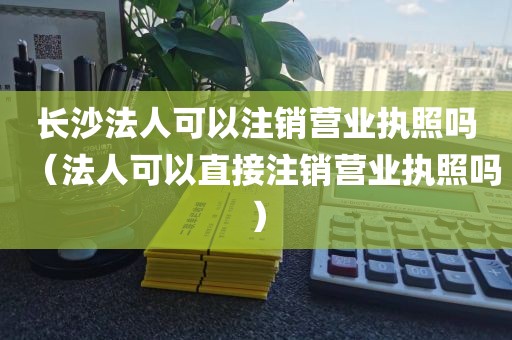 长沙法人可以注销营业执照吗(法人可以直接注销营业执照吗)