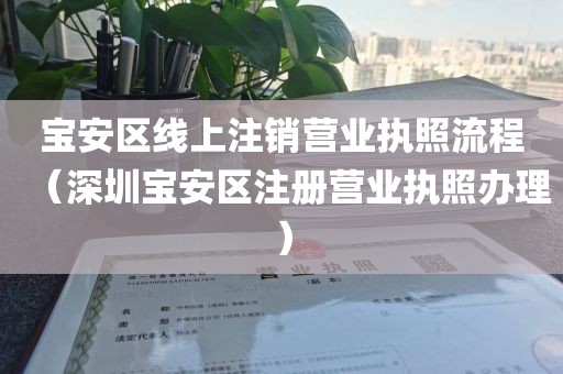 宝安区线上注销营业执照流程（深圳宝安区注册营业执照办理）