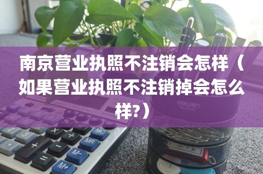 南京营业执照不注销会怎样(如果营业执照不注销掉会怎么样?)