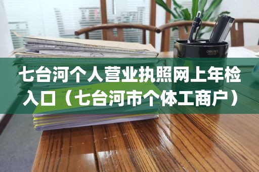 七台河个人营业执照网上年检入口（七台河市个体工商户）