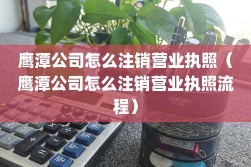鹰潭公司怎么注销营业执照（鹰潭公司怎么注销营业执照流程）