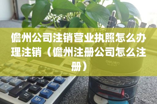 儋州公司注销营业执照怎么办理注销（儋州注册公司怎么注册）