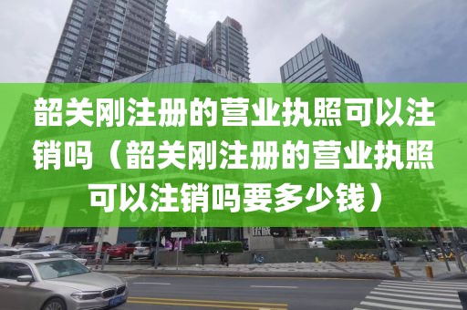 韶关刚注册的营业执照可以注销吗（韶关刚注册的营业执照可以注销吗要多少钱）