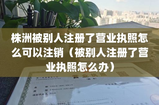 株洲被别人注册了营业执照怎么可以注销（被别人注册了营业执照怎么办）