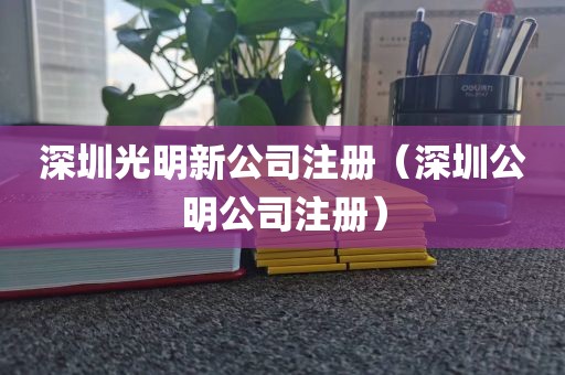深圳光明新公司注册（深圳公明公司注册）