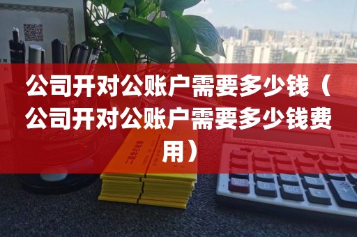 公司开对公账户需要多少钱(公司开对公账户需要多少钱费用)
