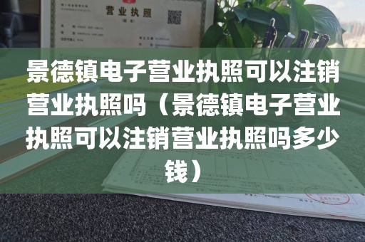 景德镇电子营业执照可以注销营业执照吗（景德镇电子营业执照可以注销营业执照吗多少钱）