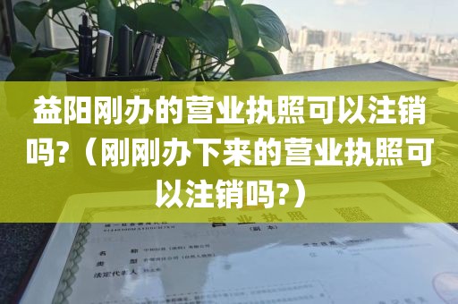 益阳刚办的营业执照可以注销吗?（刚刚办下来的营业执照可以注销吗?）