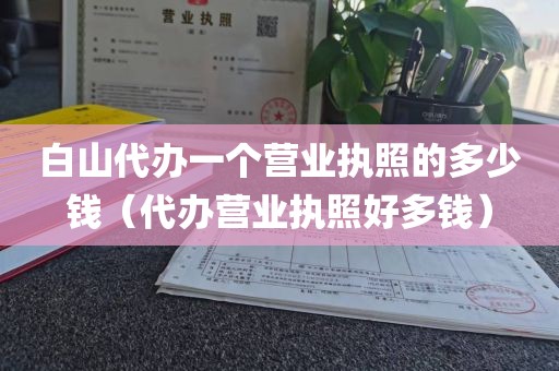 白山代办一个营业执照的多少钱（代办营业执照好多钱）