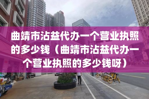 曲靖市沾益代办一个营业执照的多少钱（曲靖市沾益代办一个营业执照的多少钱呀）