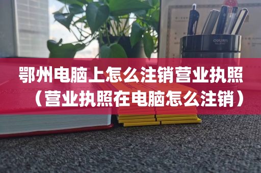 鄂州电脑上怎么注销营业执照（营业执照在电脑怎么注销）
