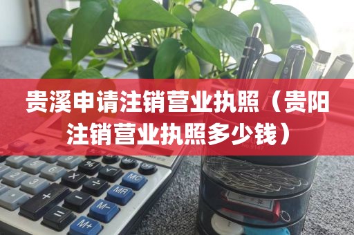 贵溪申请注销营业执照（贵阳注销营业执照多少钱）