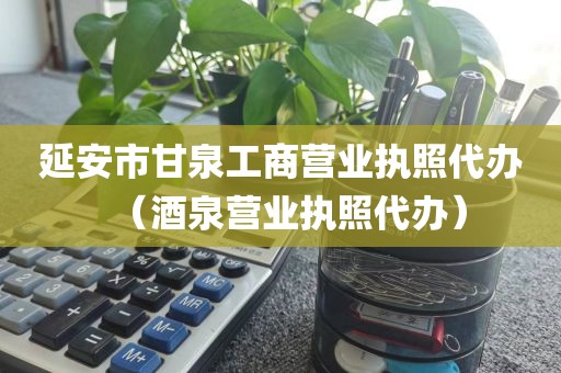 延安市甘泉工商营业执照代办（酒泉营业执照代办）