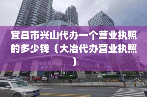 宜昌市兴山代办一个营业执照的多少钱（大冶代办营业执照）